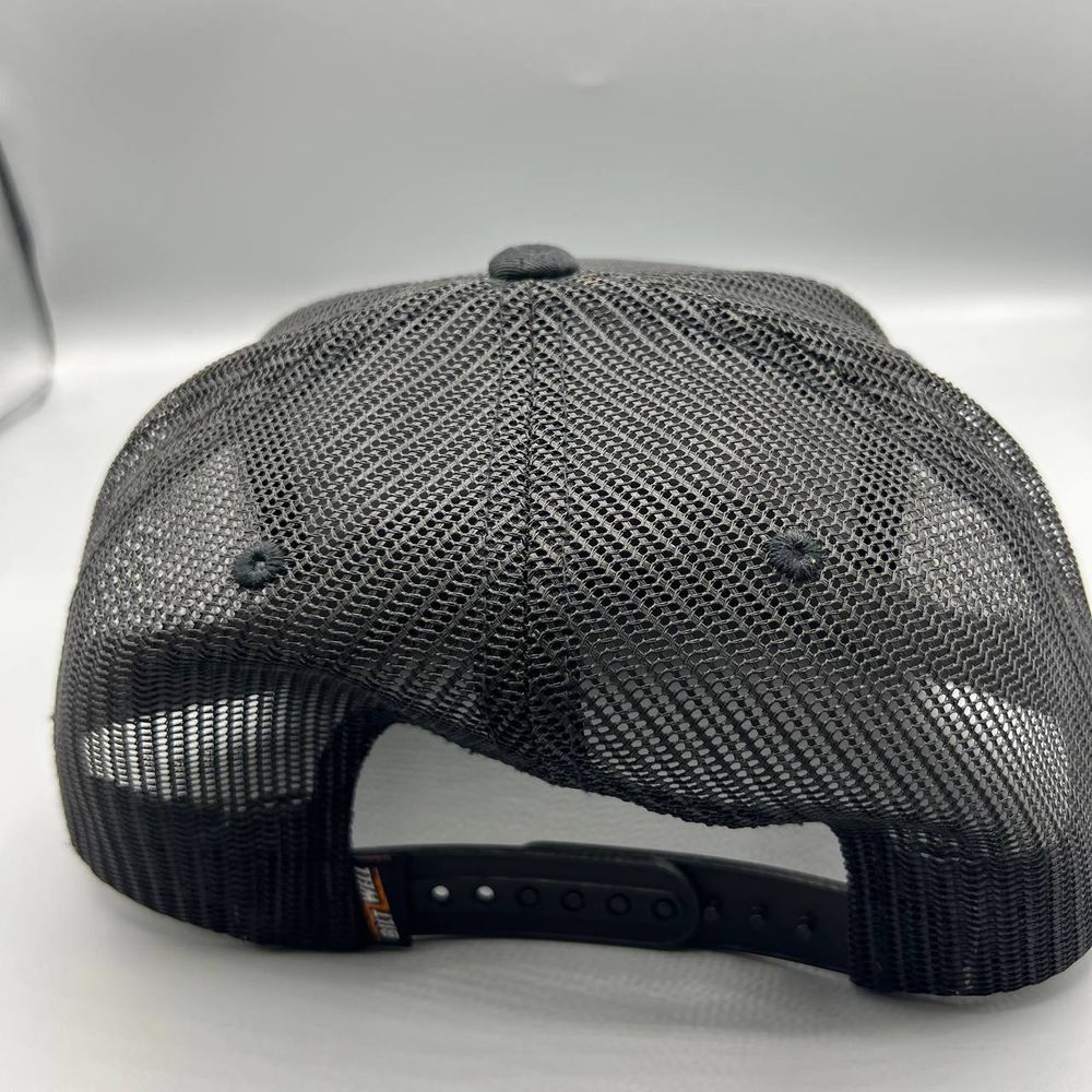 Biltwell Inc Trucker Hat Men Black Motorcycle Snap Back Cap — image 7 of 8
